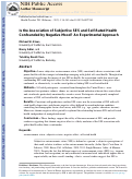 Cover page: Is the Association of Subjective SES and Self-Rated Health Confounded by Negative Mood? An Experimental Approach