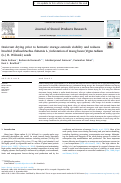 Cover page: Desiccant drying prior to hermetic storage extends viability and reduces bruchid (Callosobruchus chinensis L.) infestation of mung bean (Vigna radiata (L.) R. Wilczek) seeds