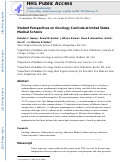 Cover page: Student Perspectives on Oncology Curricula at United States Medical Schools