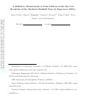 Cover page: A Definitive Measurement of Time Dilation in the Spectral Evolution of the Moderate-Redshift Type Ia Supernova 1997ex