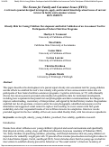 Cover page: Obesity risk for young children: Development and initial validation of an assessment tool for participants of federal nutrition programs