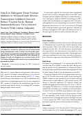 Cover page: Switch to Raltegravir From Protease Inhibitor or Nonnucleoside Reverse-Transcriptase Inhibitor Does not Reduce Visceral Fat In Human Immunodeficiency Virus-Infected Women With Central Adiposity