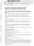 Cover page: Occupation and risk of knee osteoarthritis and knee replacement: A longitudinal, multiple-cohort study