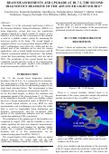 Cover page: Beam Measurements and Upgrade at BL 7.2, the Second Diagnostics Beamline of the Advanced 
Light Source