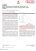 Cover page: Alcohol Intoxication Is Associated With Bladder Injury and Bladder Surgical Repair in Patients Sustaining Motor Vehicle Collisions