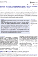 Cover page: Prevalence of Trachoma in Kogi State, Nigeria: Results of four Local Government Area-Level Surveys from the Global Trachoma Mapping Project