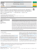 Cover page: Review of advances in the development of laccases for the valorization of lignin to enable the production of lignocellulosic biofuels and bioproducts