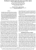 Cover page: Modeling the regular/irregular dissociation in non-fluent aphasia in a recurrent neural network