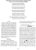 Cover page: Complement Coercion as the Processing of Aspectual Verbs: Evidence from Self-Paced Reading and fMRI