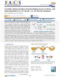 Cover page: A [CoSiH2] Silylene Synthon Provides Modular Access to Homo- and Heterobimetallic [Co═Si═M] (M = Co, Fe) Silicide Complexes.