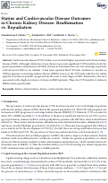 Cover page: Statins and Cardiovascular Disease Outcomes in Chronic Kidney Disease: Reaffirmation vs. Repudiation