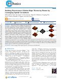 Cover page: Building Fluorescence Lifetime Maps Photon-by-Photon by Leveraging Spatial Correlations