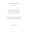 Cover page: Drama, Trauma and the New Normal: Understanding the Role of School Administrators in Creating Trauma-Informed Schools