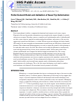 Cover page: Finite Element Model and Validation of Nasal Tip Deformation