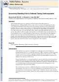 Cover page: Assessing bleeding risk in patients taking anticoagulants