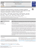 Cover page: Longitudinal metatranscriptomic sequencing of Southern California wastewater representing 16 million people from August 2020-21 reveals widespread transcription of antibiotic resistance genes