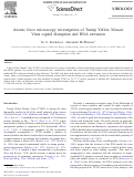 Cover page: Atomic force microscopy investigation of Turnip Yellow Mosaic Virus capsid disruption and RNA extrusion