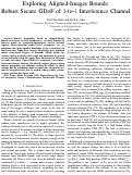 Cover page of Exploring Aligned-Images Bounds:Robust Secure GDoF of 3-to-1 Interference Channel