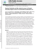 Cover page: Regional Similarities and NOx-related Increases in Biogenic Secondary Organic Aerosol in Summertime Southeastern U.S.