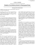 Cover page: Evaluation of Iron Deficiency Anemia in a Premenopausal Woman