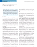 Cover page: Uppsala Consensus Statement on Environmental Contaminants and the Global Obesity Epidemic