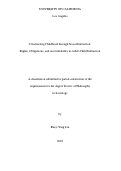 Cover page: Constructing Childhood through Social Interaction: Rights, Obligations, and Accountability in Adult-Child Interaction