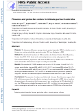 Cover page: Firearms and protective orders in intimate partner homicides.