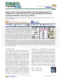 Cover page: A Direct Mass Spectrometry Method for the Rapid Analysis of Ubiquitous Tire-Derived Toxin N‑(1,3-Dimethylbutyl)‑N′‑phenyl‑p‑phenylenediamine Quinone (6-PPDQ)