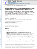 Cover page: Residual atherosclerotic cardiovascular disease risk in statin-treated adults: The Multi-Ethnic Study of Atherosclerosis