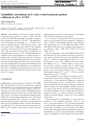 Cover page: Azimuthal correlations in Z +jets events in proton-proton collisions at s=13TeV.