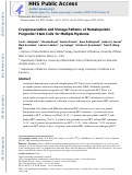 Cover page: Cryopreservation and storage patterns of hematopoietic progenitor stem cells for multiple myeloma.