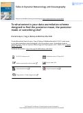 Cover page: To what extent is your data assimilation scheme designed to find the posterior mean, the posterior mode or something else?