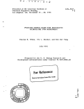 Cover page: PROCESS DESIGN BASIS FOR ENZYMATIC HYDROLYSIS FOR NEWSPRINT