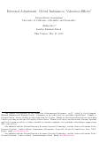 Cover page: Chapter 10 External Adjustment, Global Imbalances, Valuation Effects