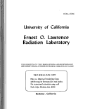 Cover page: THE KINETICS OF THE DISSOLUTION AND DIFFUSION OF DIVALENT COBALT OXIDE IN SODIUM DISILICATE GLASS