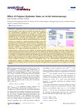 Cover page: Effect of Polymer Hydration State on In-Gel Immunoassays