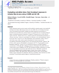 Cover page: Evaluating sub-lethal stress from Roundup® exposure in Artemia franciscana using 1H NMR and GC–MS