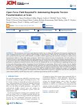 Cover page: Open Force Field BespokeFit: Automating Bespoke Torsion Parametrization at Scale