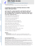 Cover page: Loop Diuretic Prescription and 30-Day&nbsp;Outcomes in Older Patients With&nbsp;Heart&nbsp;Failure