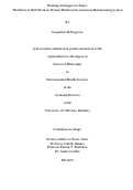 Cover page: Working in Dangerous Times: The Effect of Shift Work on Worker Health in the American Manufacturing Cohort