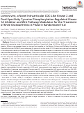 Cover page: Lorecivivint, a Novel Intraarticular CDC‐like Kinase 2 and Dual‐Specificity Tyrosine Phosphorylation‐Regulated Kinase 1A Inhibitor and Wnt Pathway Modulator for the Treatment of Knee Osteoarthritis: A Phase II Randomized Trial