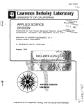 Cover page: ANALYSIS OF WINDOW PERFORMANCE IN A SINGLE-FAMILY RESIDENCE