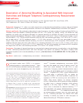 Cover page: Description of Abnormal Breathing Is Associated With Improved Outcomes and Delayed Telephone Cardiopulmonary Resuscitation Instructions