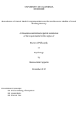 Cover page: Reevaluation of Formal Model Comparison Between Slot and Resource Models of Visual Working Memory