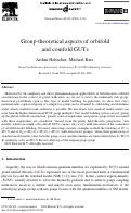 Cover page: Group-theoretical aspects of orbifold and conifold GUTs