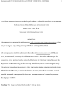 Cover page: Curvilinear Relations Between Preschool-Aged Children’s Effortful Control and Socioemotional Problems: Racial-Ethnic Differences in Functional Form