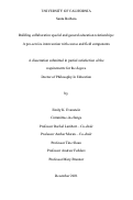 Cover page: Building collaborative special and general education relationships: A pre-service intervention with course and field components