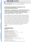 Cover page: Chemically informed analyses of metabolomics mass spectrometry data with Qemistree