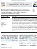 Cover page: Anisotropic and curved lattice members enhance the structural integrity and mechanical performance of architected metamaterials