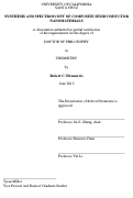 Cover page: Synthesis and Spectroscopy of Composite Semiconductor Nanomaterials